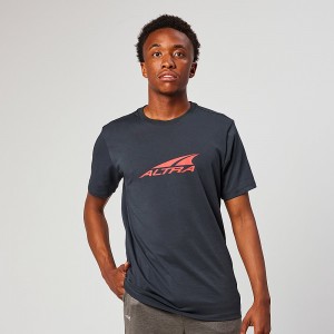 Altra EVERYDAY RECYCLED TEE メンズ Tシャツ 黒 | Japan AL6389S54