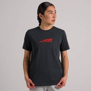 Altra EVERYDAY RECYCLED TEE レディース Tシャツ 黒 | Japan AL5102J25