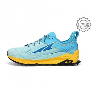 Altra OLYMPUS 5 CHAMONIX メンズ トレイルランニングシューズ 白 青 | Japan AL2034K56