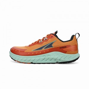 Altra OUTROAD メンズ トレイルランニングシューズ 緑 オレンジ | Japan AL4215E43