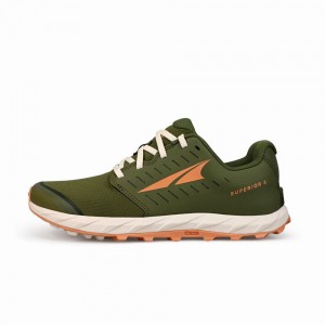 Altra SUPERIOR 5 レディース ランニングシューズ オリーブ | Japan AL8946H32