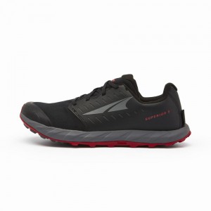 Altra SUPERIOR 5 メンズ トレイルランニングシューズ 黒 赤 | Japan AL7506M48