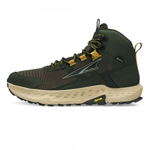 Altra TIMP HIKER GTX メンズ トレイルランニングシューズ オリーブ | Japan AL0216B69