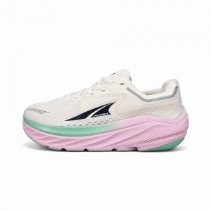 Altra VIA OLYMPUS レディース ランニングシューズ 白 ピンク | Japan AL0176U25