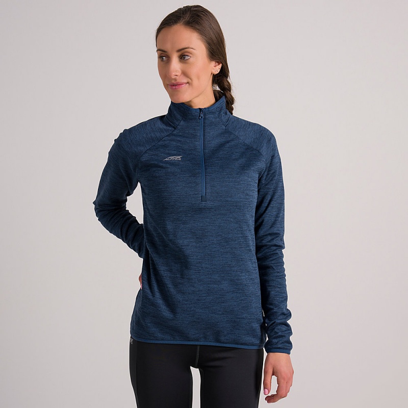 Altra CORE 1/2 ZIP レディース プルオーバー 青 | Japan AL7489Q45