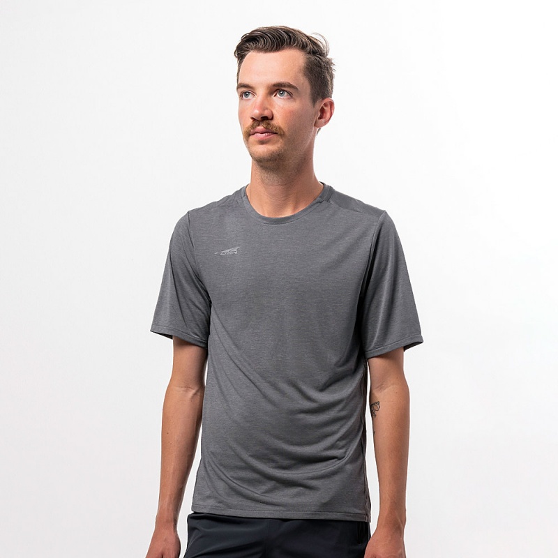 Altra CORE SHORT SLEEVE TEE メンズ Tシャツ 青 グレー | Japan AL5301R19