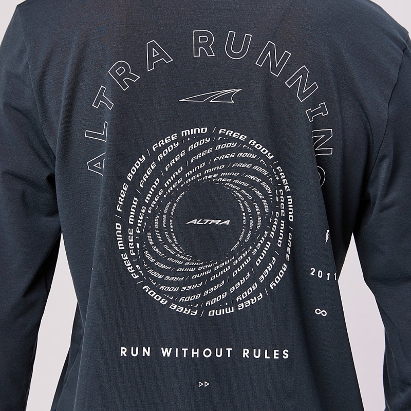 Altra EVERYDAY PERFORMANCE LONG SLEEVE レディース Tシャツ 黒 | Japan AL1590M13