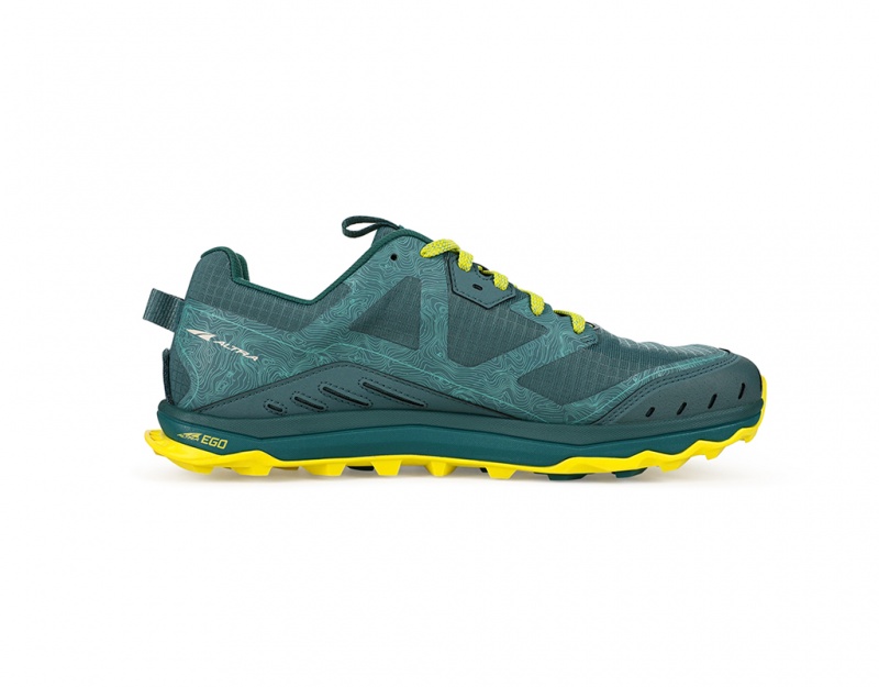 Altra LONE PEAK 6 メンズ トレイルランニングシューズ 緑 | Japan AL6180T23