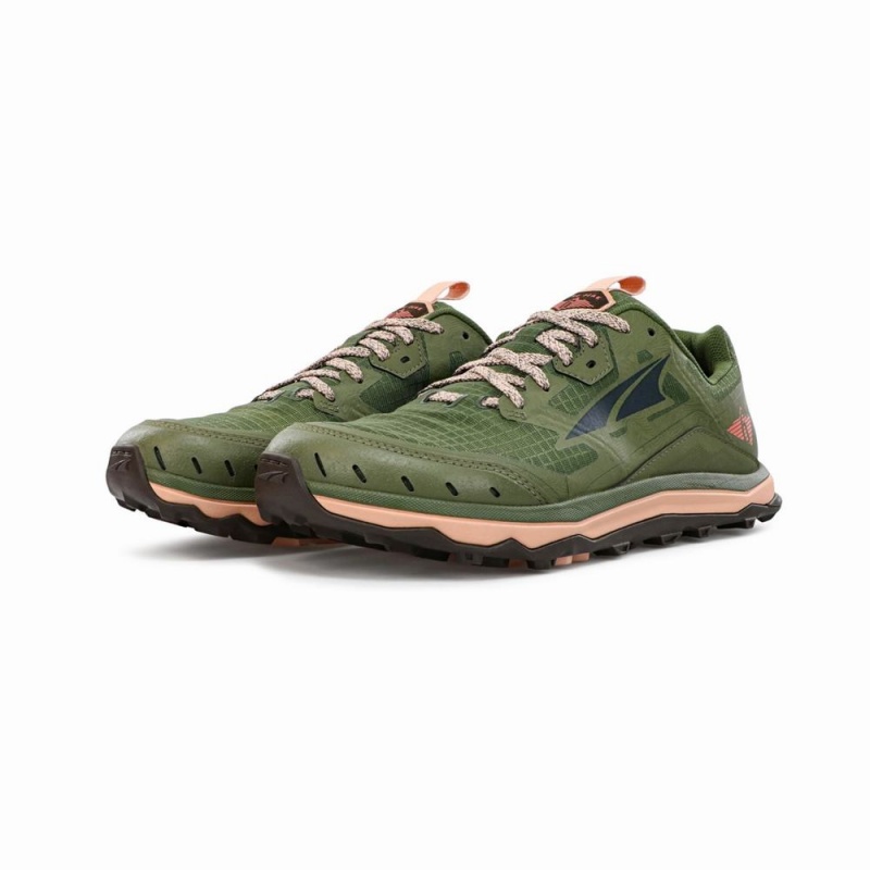 Altra LONE PEAK 6 レディース トレイルランニングシューズ オリーブ | Japan AL6278L49