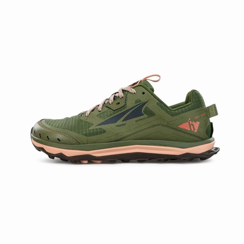 Altra LONE PEAK 6 レディース トレイルランニングシューズ オリーブ | Japan AL6278L49