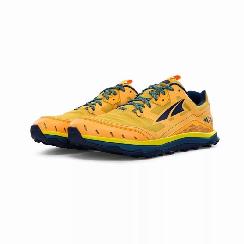 Altra LONE PEAK 6 メンズ トレイルランニングシューズ 黄色 | Japan AL6348Y81