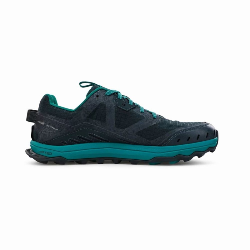 Altra LONE PEAK 6 レディース トレイルランニングシューズ 黒 緑 | Japan AL4369Z42