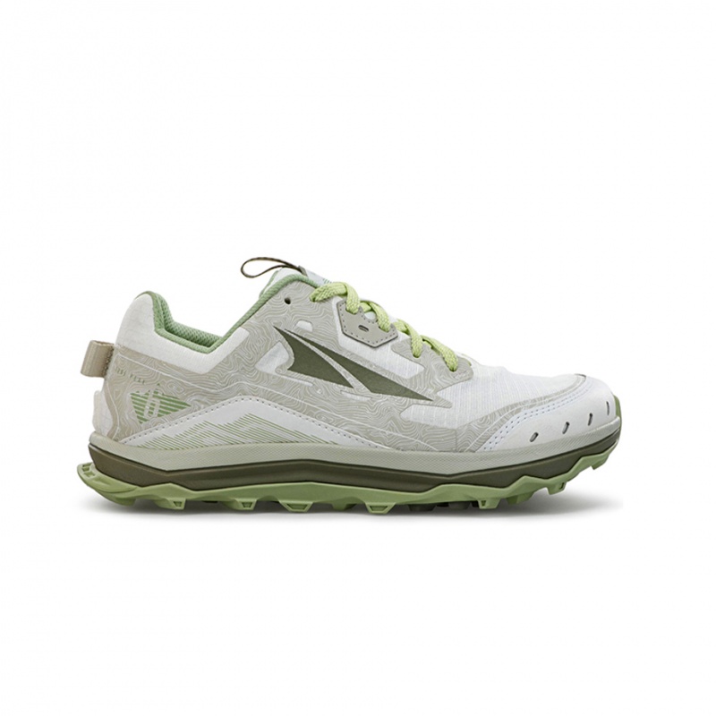 Altra LONE PEAK 6 レディース トレイルランニングシューズ 白 緑 | Japan AL5308K48