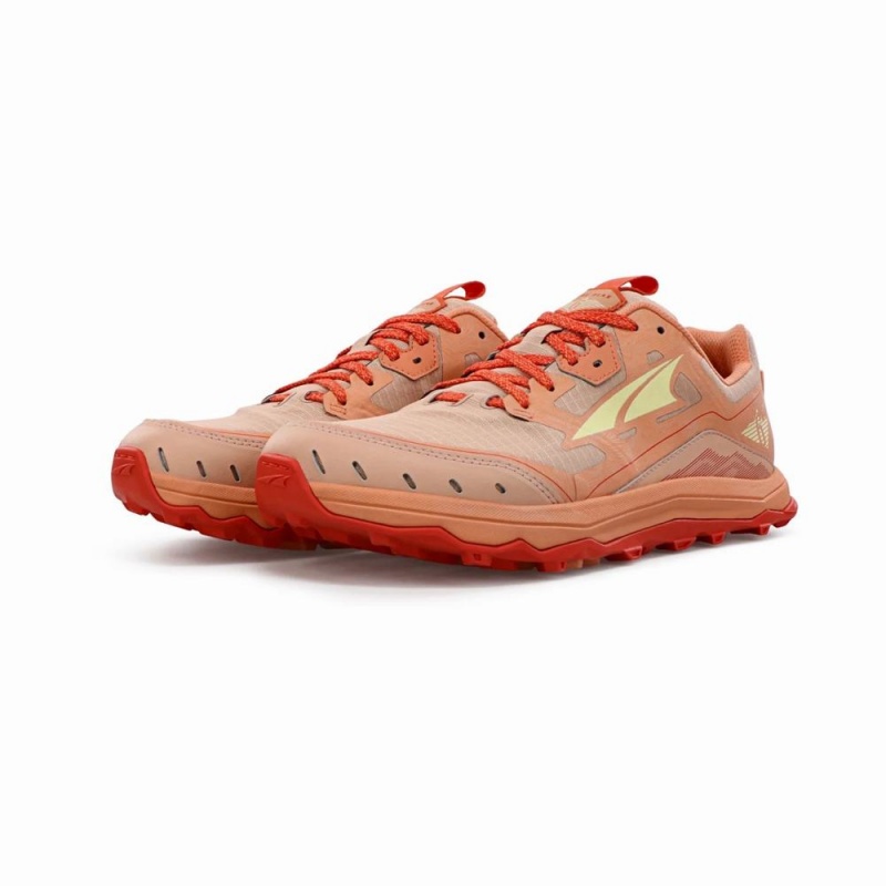 Altra LONE PEAK 6 レディース トレイルランニングシューズ コーラル 色 | Japan AL9523C87