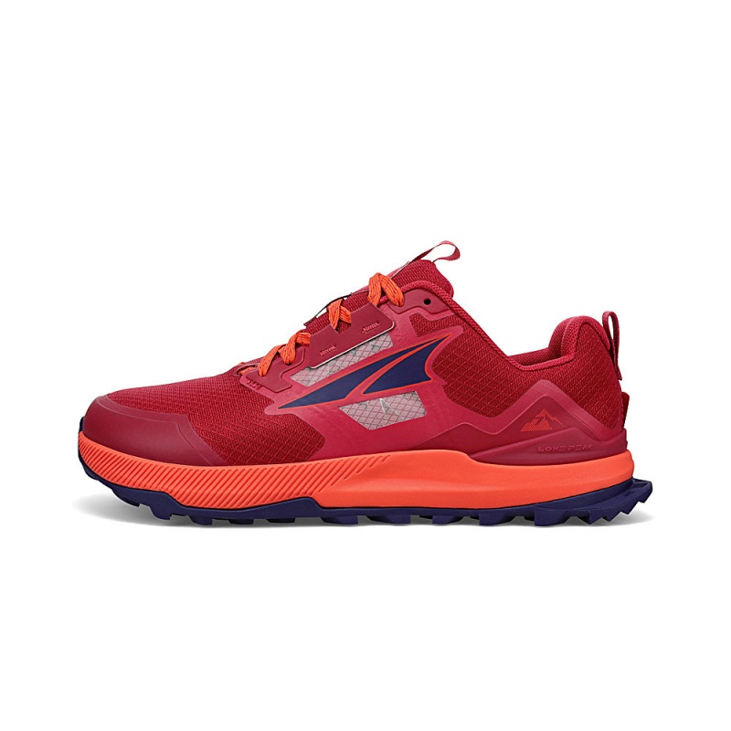 Altra LONE PEAK 7 レディース トレイルランニングシューズ 暗赤 | Japan AL7093D67