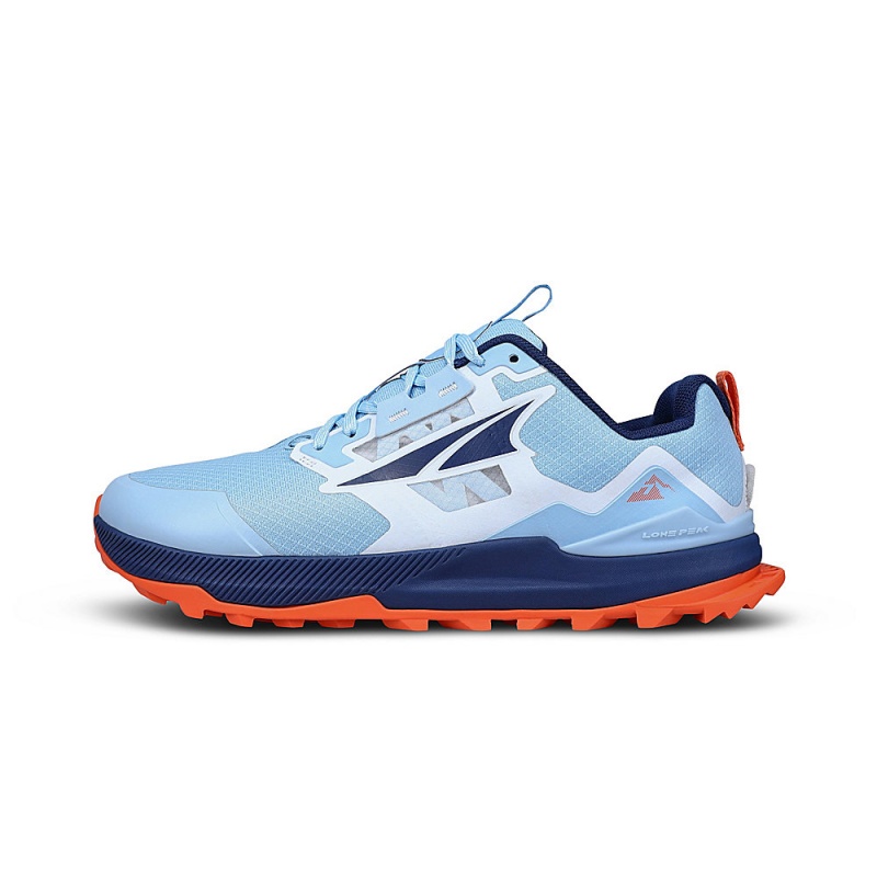 Altra LONE PEAK 7 レディース トレイルランニングシューズ 青 オレンジ | Japan AL6130H21