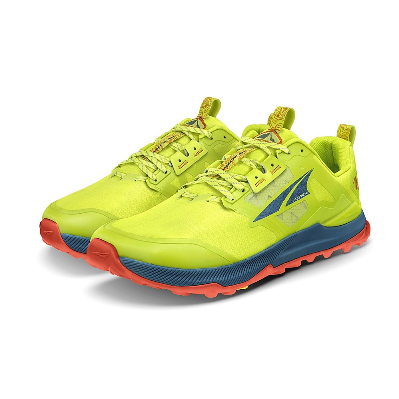 Altra LONE PEAK 8 メンズ トレイルランニングシューズ 黄色 | Japan AL5937L82