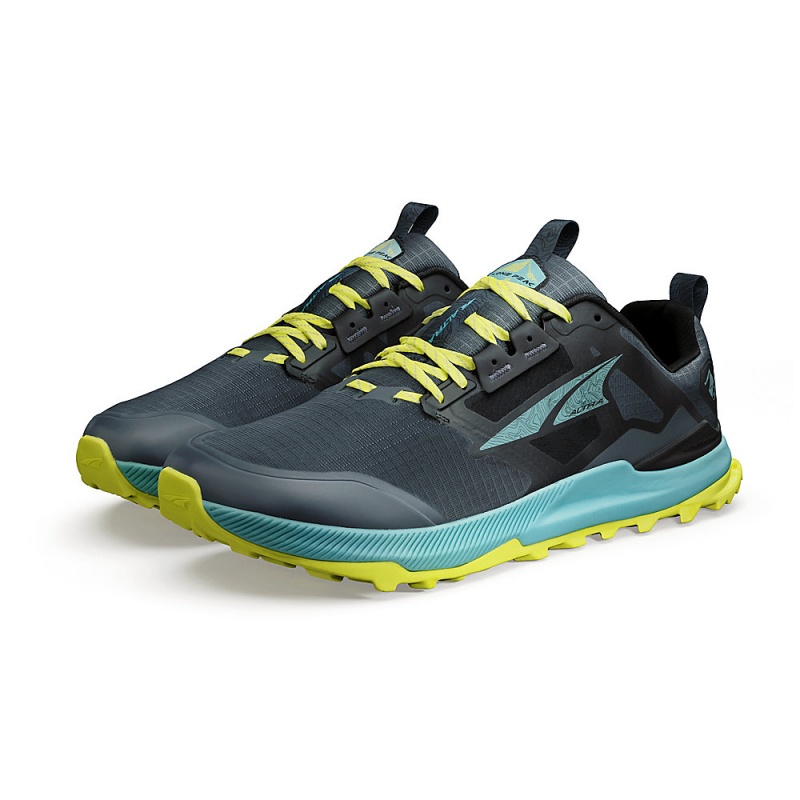 Altra LONE PEAK 8 メンズ トレイルランニングシューズ 黒 緑 | Japan AL0973V31