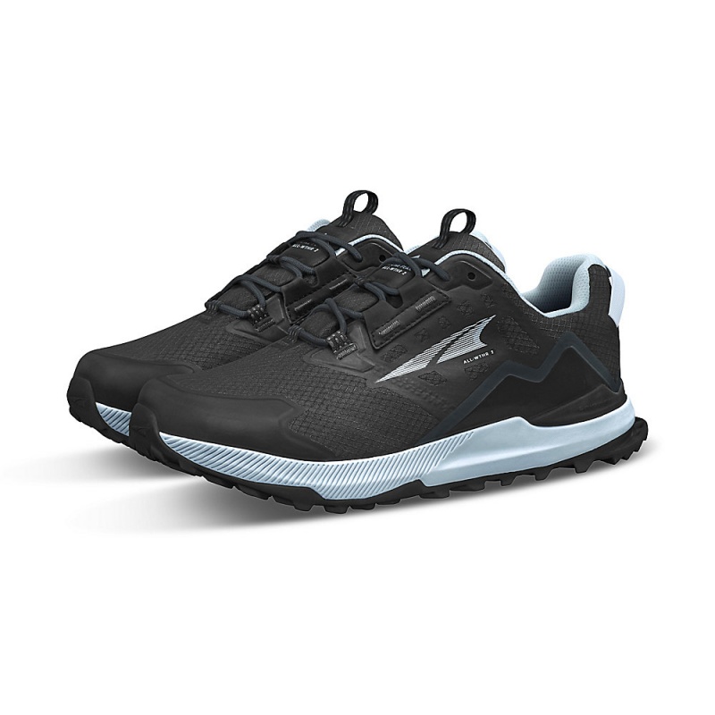 Altra LONE PEAK ALL-WTHR LOW 2 レディース トレイルランニングシューズ 黒 | Japan AL9764R47