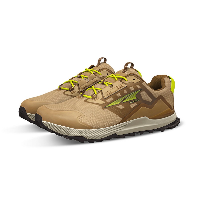 Altra LONE PEAK ALL-WTHR LOW 2 メンズ トレイルランニングシューズ ブラウン | Japan AL3098X65