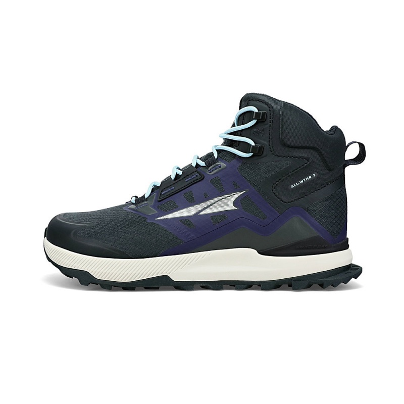 Altra LONE PEAK ALL-WTHR MID 2 レディース トレイルランニングシューズ 黒 | Japan AL0862M60