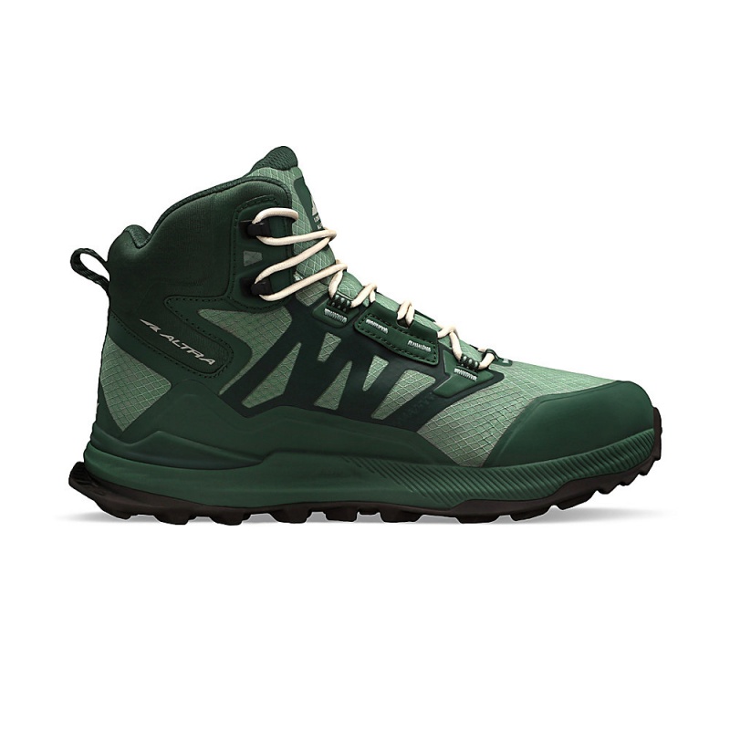 Altra LONE PEAK ALL-WTHR MID 2 レディース トレイルランニングシューズ 緑 | Japan AL9574Q27