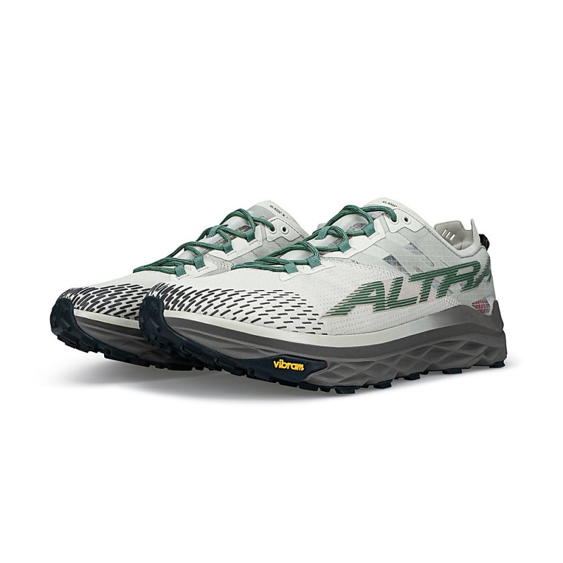 Altra MONT BLANC メンズ トレイルランニングシューズ グレー 緑 | Japan AL4758G57