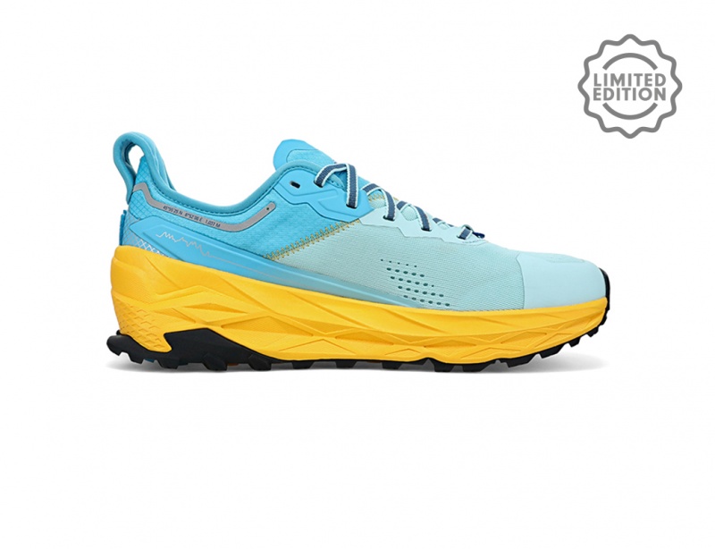 Altra OLYMPUS 5 CHAMONIX メンズ トレイルランニングシューズ 白 青 | Japan AL2034K56