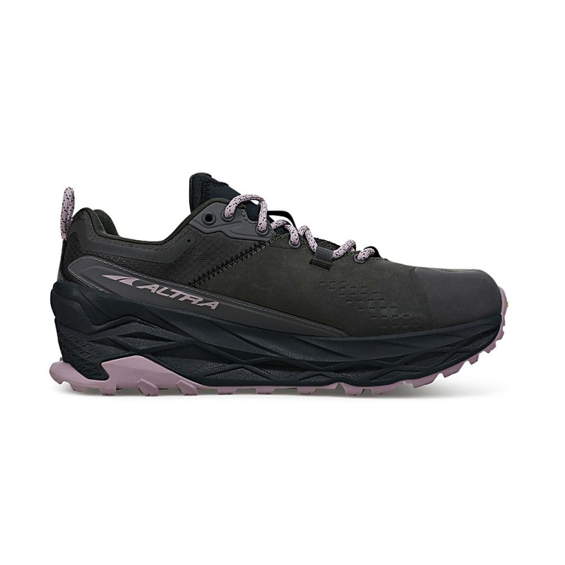 Altra OLYMPUS 5 HIKE LOW GTX レディース トレイルランニングシューズ グレー 黒 | Japan AL6431X26