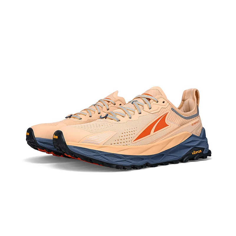 Altra OLYMPUS 5 メンズ トレイルランニングシューズ ブラウン | Japan AL8027T87