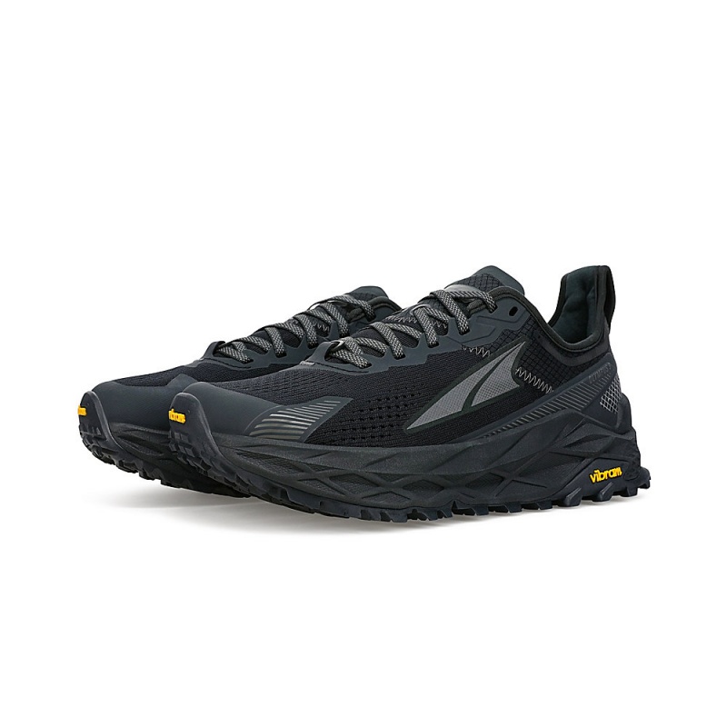 Altra OLYMPUS 5 レディース トレイルランニングシューズ 黒 黒 | Japan AL0641M50