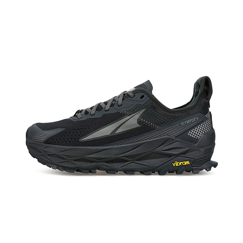 Altra OLYMPUS 5 レディース トレイルランニングシューズ 黒 黒 | Japan AL0641M50