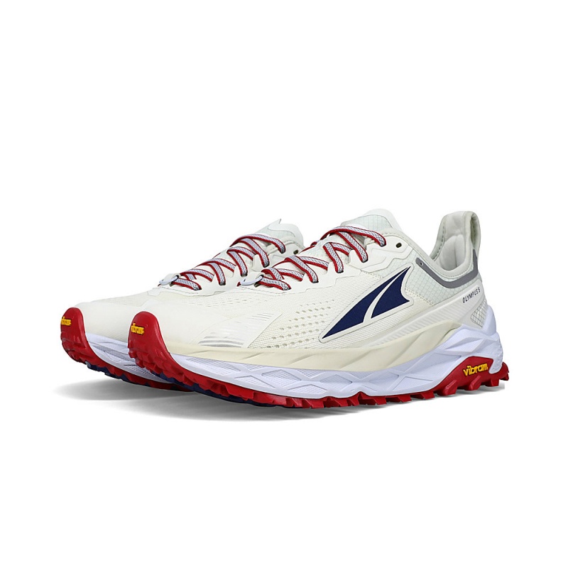 Altra OLYMPUS 5 レディース トレイルランニングシューズ 白 ライト青 | Japan AL4867E14