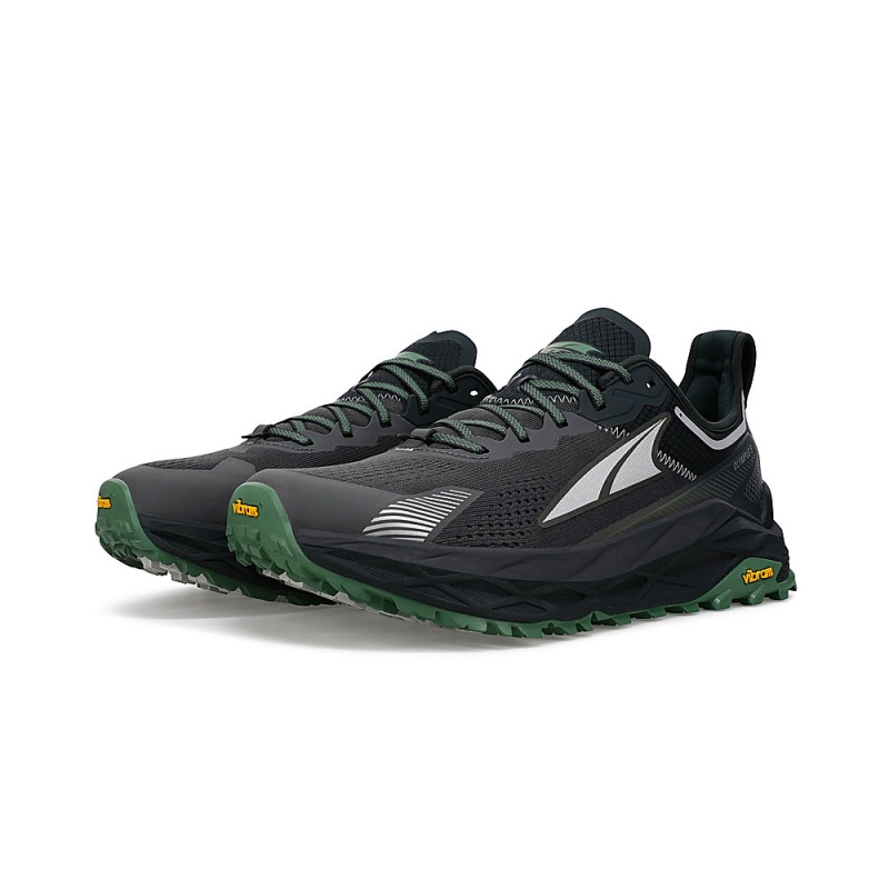 Altra OLYMPUS 5 メンズ トレイルランニングシューズ 黒 グレー | Japan AL6358S78