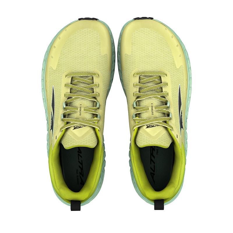 Altra OUTROAD 2 レディース トレイルランニングシューズ 黄色 | Japan AL2381Z02