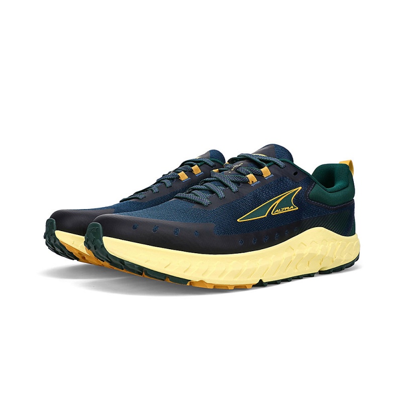 Altra OUTROAD 2 メンズ ランニングシューズ 青 黄色 | Japan AL1893T82