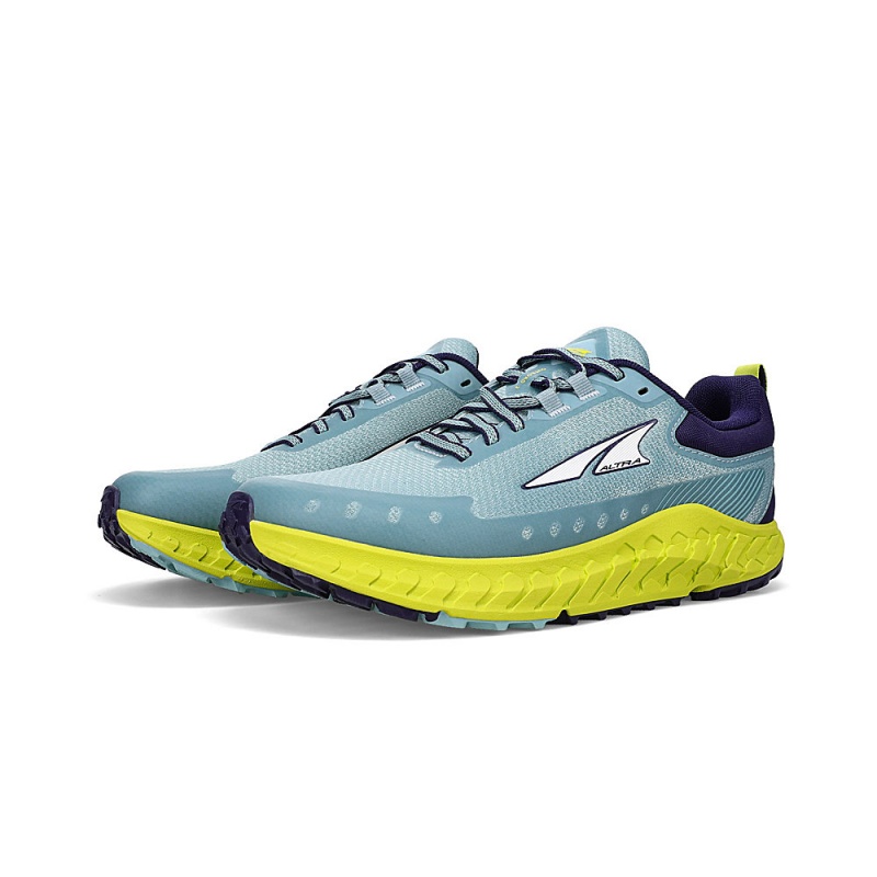 Altra OUTROAD 2 レディース ランニングシューズ 青 緑 | Japan AL7981Y76