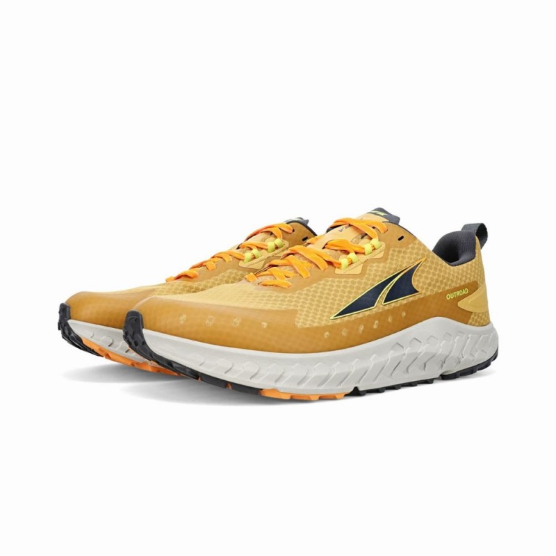 Altra OUTROAD メンズ トレイルランニングシューズ 黄色 | Japan AL7485T09