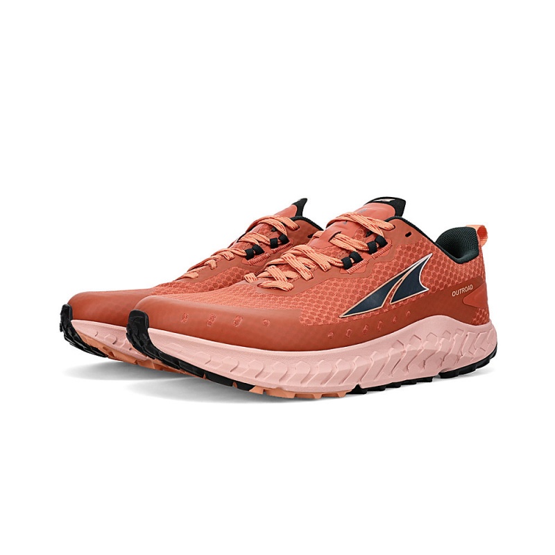 Altra OUTROAD レディース トレイルランニングシューズ 赤 オレンジ | Japan AL5409E97