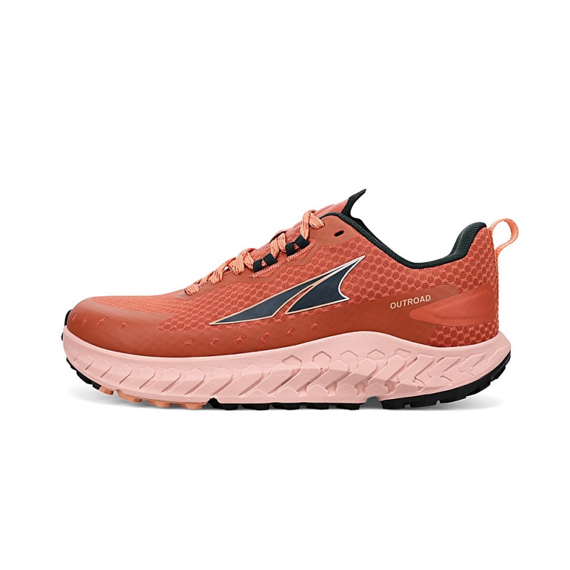 Altra OUTROAD レディース トレイルランニングシューズ 赤 オレンジ | Japan AL5409E97