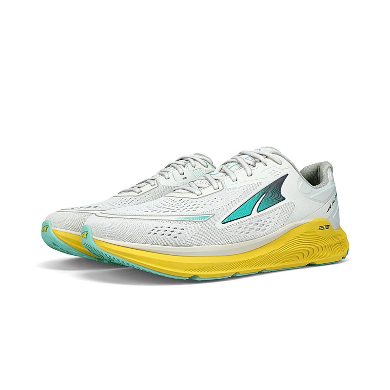 Altra PARADIGM 6 メンズ ランニングシューズ グレー 黄色 | Japan AL4618T87