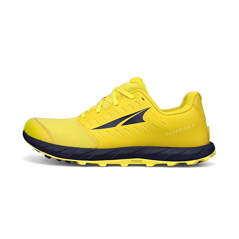 Altra SUPERIOR 5 メンズ トレイルランニングシューズ 黄色 | Japan AL2139N74