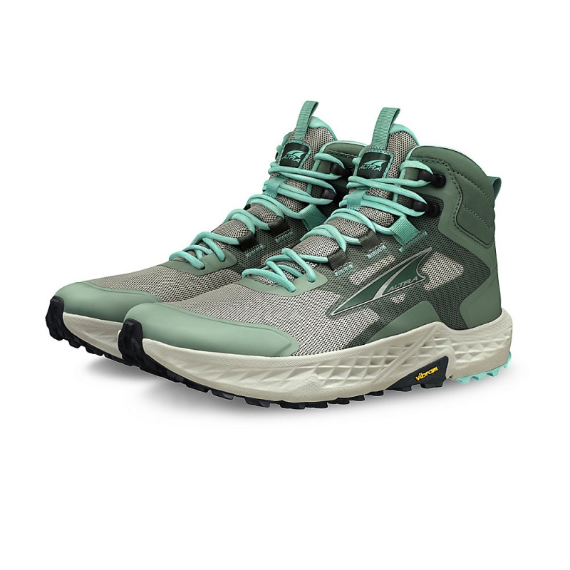 Altra TIMP HIKER レディース ハイキングブーツ グレー 緑 | Japan AL5834M53