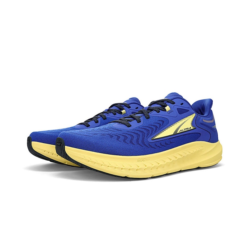 Altra TORIN 7 メンズ ランニングシューズ 青 黄色 | Japan AL3140D19