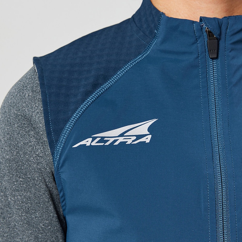 Altra TRAIL WIND VEST レディース ジャケット ネイビー | Japan AL4928N65