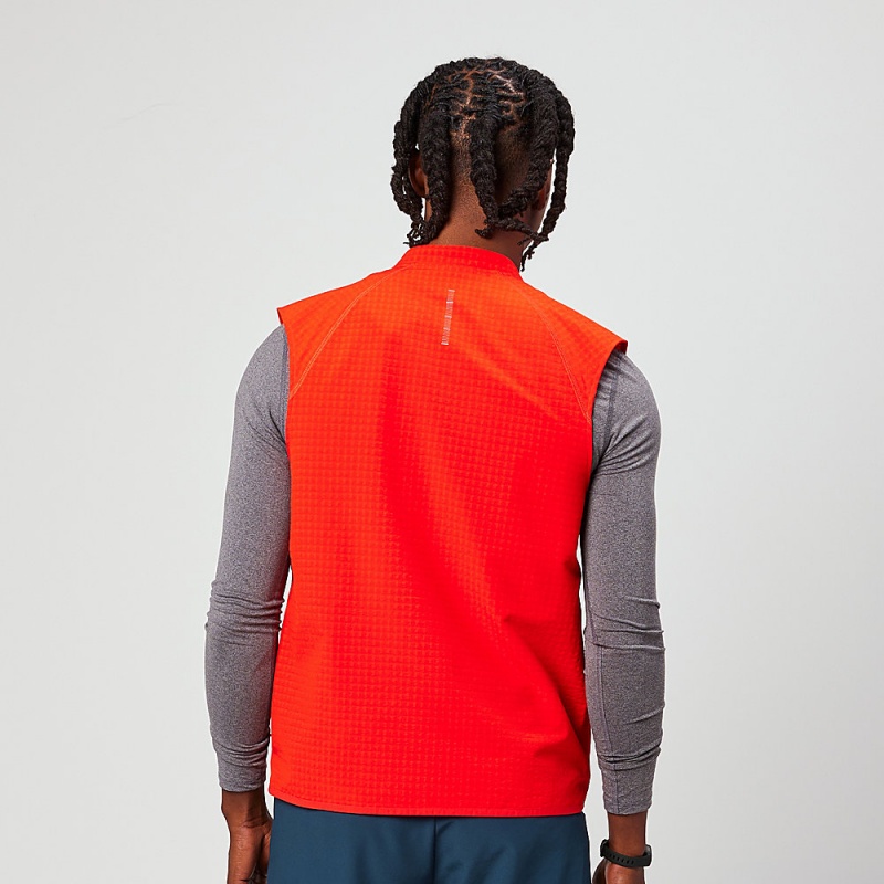 Altra TRAIL WIND VEST メンズ ジャケット 赤 | Japan AL5621R79