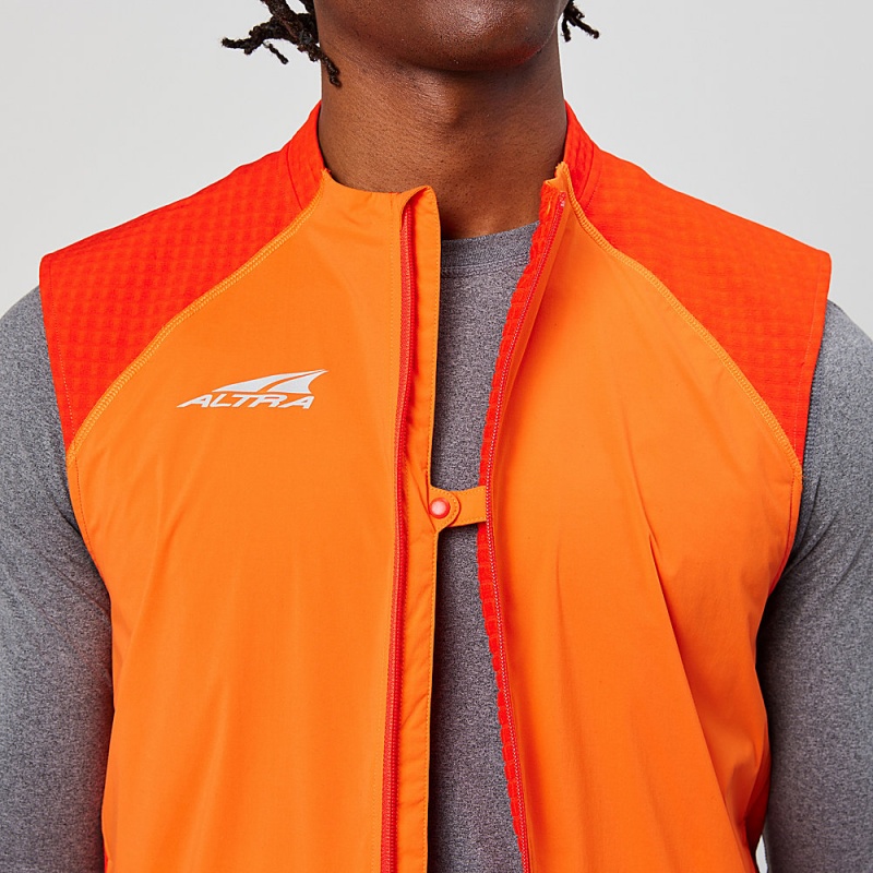 Altra TRAIL WIND VEST メンズ ジャケット 赤 | Japan AL5621R79