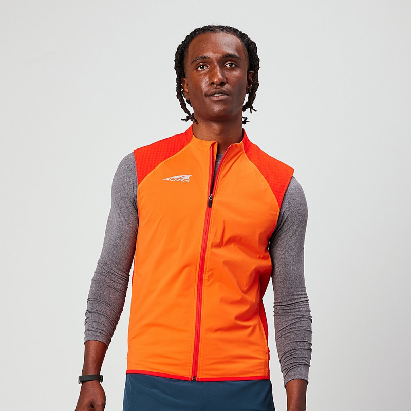 Altra TRAIL WIND VEST メンズ ジャケット 赤 | Japan AL5621R79