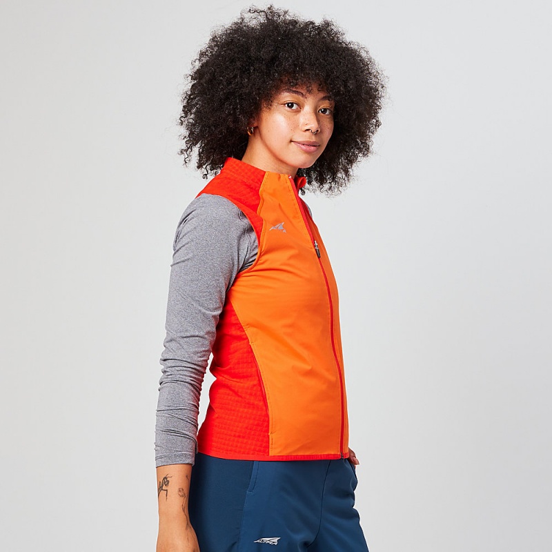 Altra TRAIL WIND VEST レディース ジャケット 赤 | Japan AL6245M90