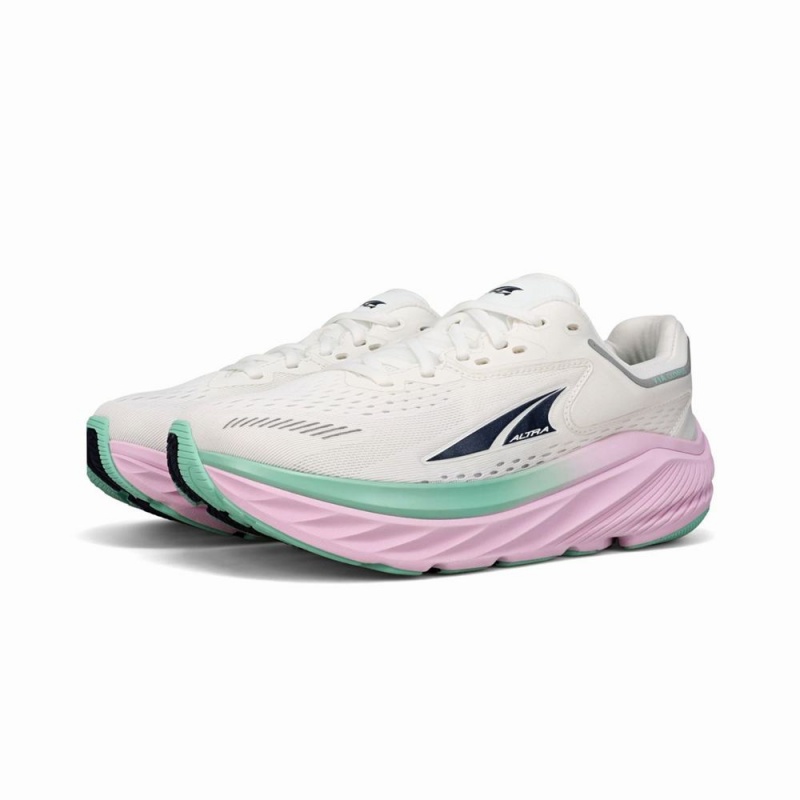 Altra VIA OLYMPUS レディース ランニングシューズ 白 ピンク | Japan AL0176U25